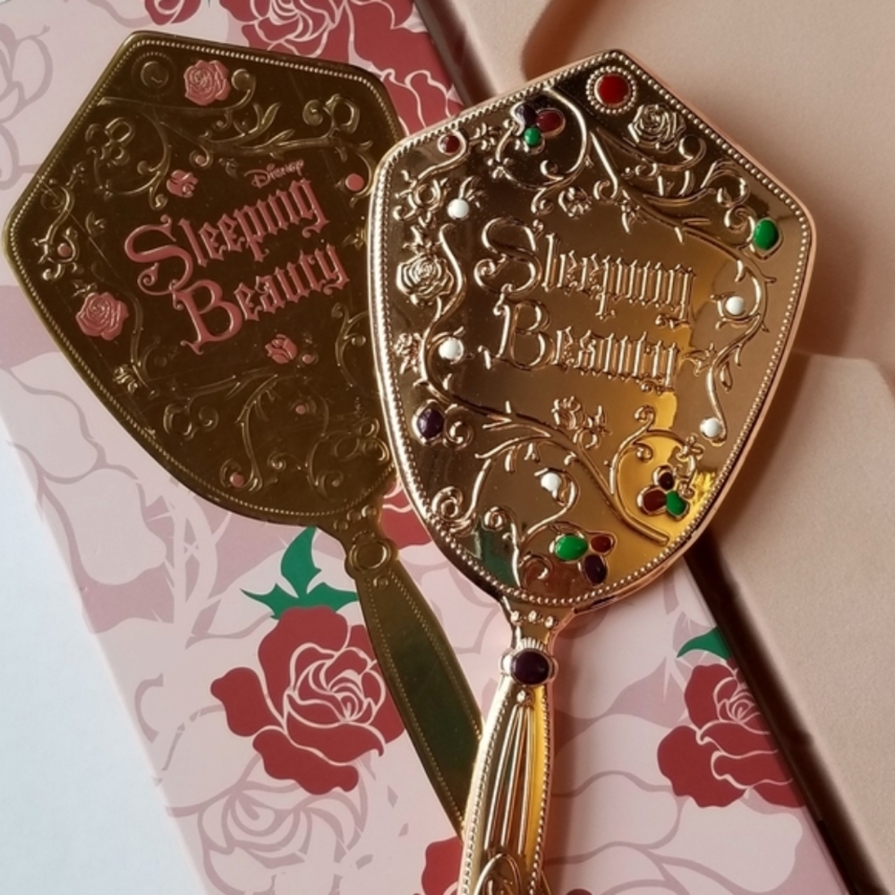 ❗Besame Cosmetics Sleeping Beauty Rose Gold Vanity Mirror Limited Edition❗